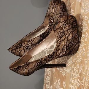 Steve madden platform lace heels
